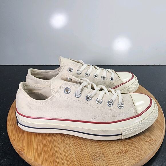 Converse Shoes - Women's Converse Chuck Taylor All Star Sz 8 010176 White Canvas Casual Sneakers